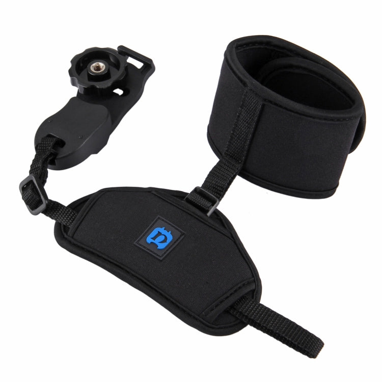 PULUZ Soft Neoprene Hand Grip Wrist Strap with 1/4 inch Screw Plastic Plate for SLR / DSLR Cameras - free shipping - PMC TechLife - Order now!
