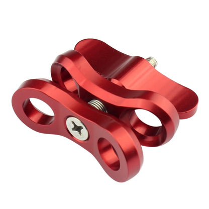 PULUZ Ball Clamp Close Hole Diving Camera Bracket CNC Aluminum Spring Flashlight Clamp for Diving Underwater Photography System(Red) - Diving Accessories by PULUZ | Online Shopping South Africa | PMC Jewellery | Buy Now Pay Later Mobicred