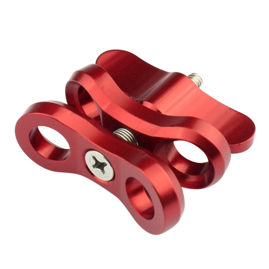 PULUZ Ball Clamp Close Hole Diving Camera Bracket CNC Aluminum Spring Flashlight Clamp for Diving Underwater Photography System(Red) - Diving Accessories by PULUZ | Online Shopping South Africa | PMC Jewellery | Buy Now Pay Later Mobicred