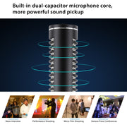 PULUZ Professional Interview Condenser Video Shotgun Microphone with 3.5mm Audio Cable for DSLR & DV Camcorder