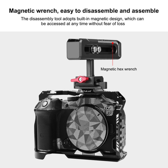 PULUZ Camera Top Handle Hand Grip for Camera Cage (Black)