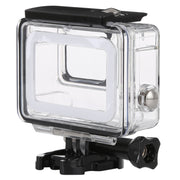 PULUZ 45m Underwater Water-resistant Housing Diving Case for GoPro HERO7 Silver / HERO7 White, with Buckle Basic Mount & Screw(Transparent)