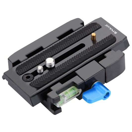 PULUZ Quick Release Clamp Adapter + Quick Release Plate for  DSLR & SLR Cameras(Black) - Quick Release Plate by PULUZ | Online Shopping South Africa | PMC Jewellery | Buy Now Pay Later Mobicred