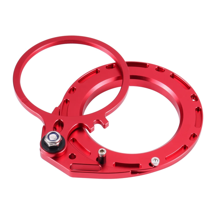 PULUZ Aluminum Alloy 67mm to 67mm Swing Wet-Lens Diopter Adapter Mount for DSLR Underwater Diving Housing(Red)