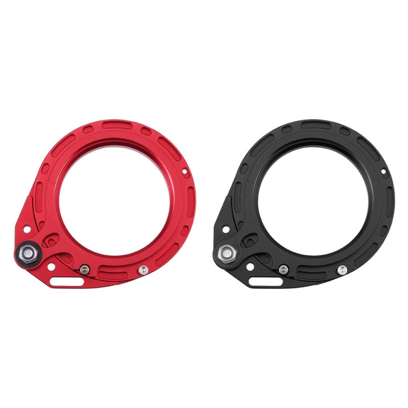 PULUZ Aluminum Alloy 67mm to 67mm Swing Wet-Lens Diopter Adapter Mount for DSLR Underwater Diving Housing(Red)