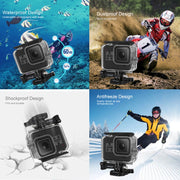 PULUZ 60m Underwater Depth Diving Case Water-resistant Camera Housing for GoPro HERO8 Black