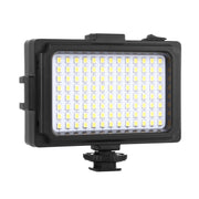 PULUZ Pocket 104 LED 1800LM Professional Vlogging Photography Video & Photo Studio Light with White and Orange Magnet Filters Light Panel for Canon, Nikon, DSLR Cameras