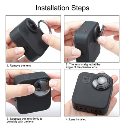 2 PCS PULUZ Acrylic Protective Lens Cover for GoPro Max - Lens by PULUZ | Online Shopping South Africa | PMC Jewellery | Buy Now Pay Later Mobicred