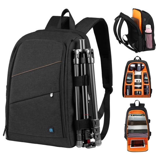 PULUZ Outdoor Portable Waterproof Scratch-proof Dual Shoulders Backpack Handheld PTZ Stabilizer Camera Bag with Rain Cover for Digital Camera, DJI Ronin-SC / Ronin-S(Black) - free shipping - PMC Jewellery - Order now!