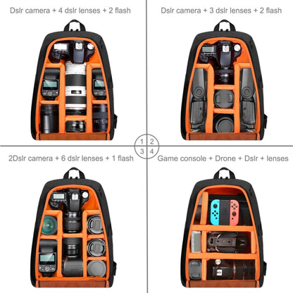 PULUZ Outdoor Portable Waterproof Scratch-proof Dual Shoulders Backpack Handheld PTZ Stabilizer Camera Bag with Rain Cover for Digital Camera, DJI Ronin-SC / Ronin-S(Black) - free shipping - PMC Jewellery - Order now!