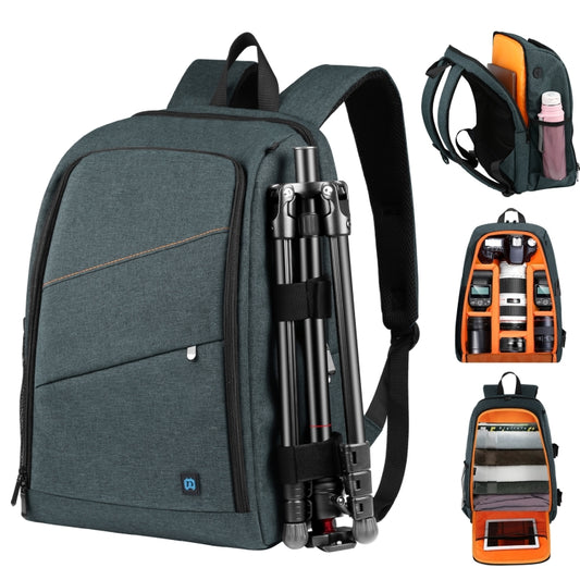 PULUZ Outdoor Portable Waterproof Scratch-proof Dual Shoulders Backpack Handheld PTZ Stabilizer Camera Bag with Rain Cover for Digital Camera, DJI Ronin-SC / Ronin-S(Grey) - free shipping - PMC Jewellery - Order now!
