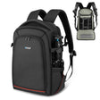 PULUZ Outdoor Portable Waterproof Scratch-proof Dual Shoulders Backpack Handheld PTZ Stabilizer Camera Bag with Rain Cover for Digital Camera, DJI Ronin-SC / Ronin-S (Black) - free shipping - PMC TechLife - Order now!