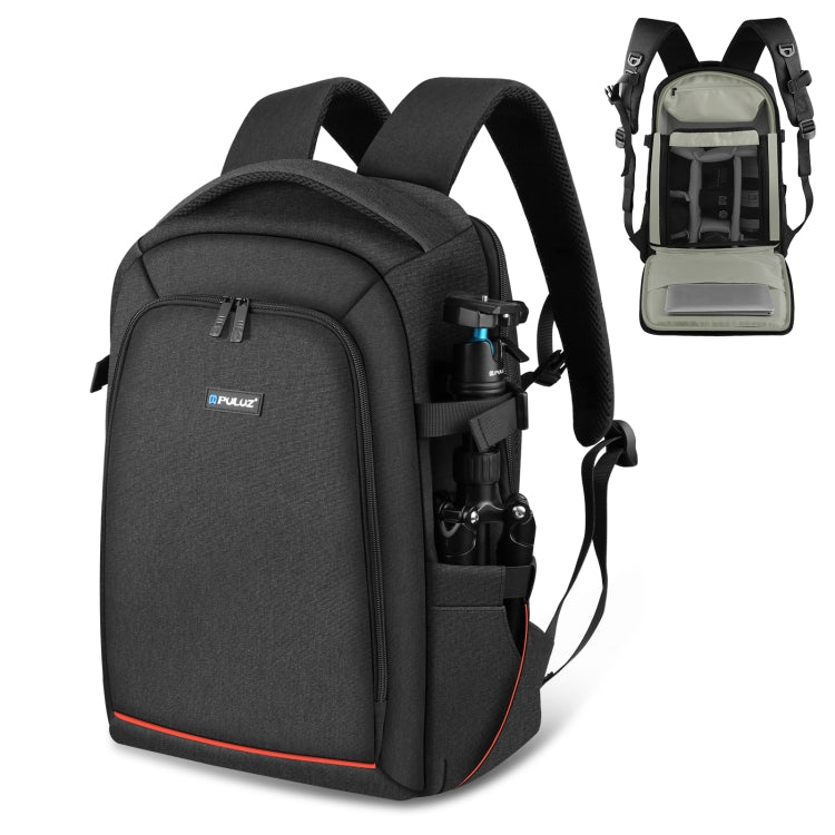 PULUZ Outdoor Portable Waterproof Scratch-proof Dual Shoulders Backpack Handheld PTZ Stabilizer Camera Bag with Rain Cover for Digital Camera, DJI Ronin-SC / Ronin-S (Black) - free shipping - PMC Jewellery - Order now!