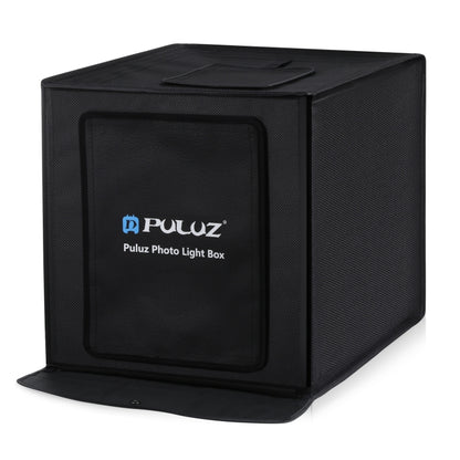 PULUZ 40cm Folding Portable 24W 5500K White Light Dimmable Photo Lighting Studio Shooting Tent Box Kit with 6 Colors (Black, Orange, White, Red, Green, Blue) Backdrops(EU Plug) - free shipping - PMC Jewellery - Order now!