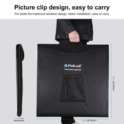 PULUZ Photo Studio Light Box Portable 60 x 60 x 60 cm Light Tent LED 5500K White Light Dimmable Mini 36W Photography Studio Tent Kit with 6 Removable Backdrops (Black Orange White Green Blue Red)(AU Plug)
