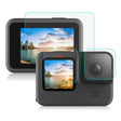 PULUZ for GoPro Hero12 Black /11 Black /10 Black /9 Black Lens + LCD Display 9H 2.5D Tempered Glass Film - free shipping - PMC TechLife - Order now!