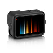 PULUZ for GoPro HERO12 Black /11 Black /10 Black /9 Black Silicone Protective Case Cover with Wrist Strap & Lens Cover(Black)
