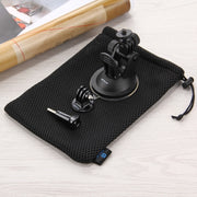 PULUZ Car Suction Cup Mount with Screw & Tripod Mount Adapter & Storage Bag for GoPro Hero11 Black / HERO10 Black /9 Black /8 Black /7 /6 /5 /5 Session /4 Session /4 /3+ /3 /2 /1, DJI Osmo Action and Other Action Cameras