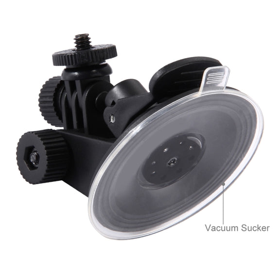 PULUZ Car Suction Cup Mount with Screw & Tripod Mount Adapter & Storage Bag for GoPro Hero11 Black / HERO10 Black /9 Black /8 Black /7 /6 /5 /5 Session /4 Session /4 /3+ /3 /2 /1, DJI Osmo Action and Other Action Cameras