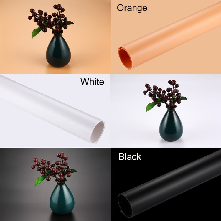 PULUZ Photography Background PVC Paper Kits for Studio Tent Box, Size: 156cm x 80cm(White) - Solid Color by PULUZ | Online Shopping South Africa | PMC TechLife | Buy Now Pay Later Mobicred