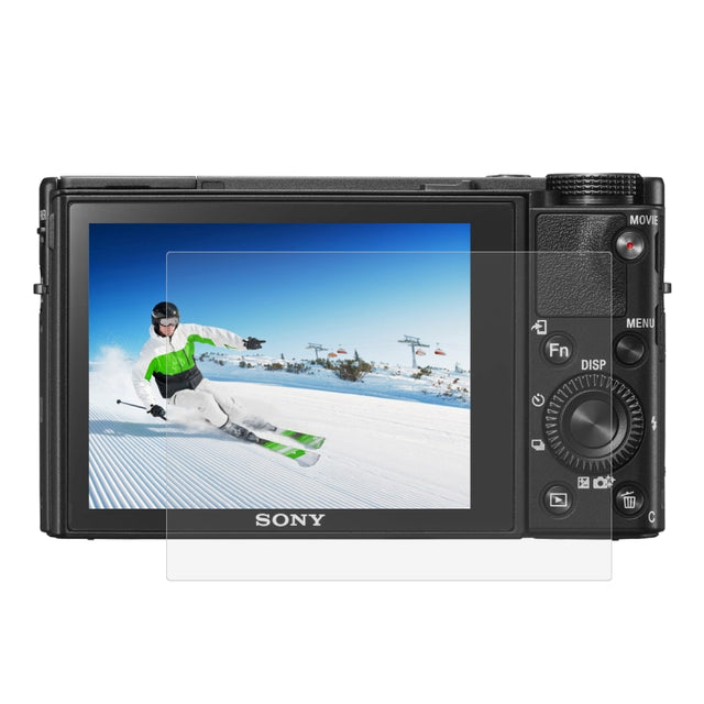 PULUZ 2.5D 9H Tempered Glass Film for Sony RX100, Compatible with Sony A9 / A7C / A7M2 / A7M2 / A7SM2 / A7III / A77 / RX1 / RX1R / RX10 / RX100/II/III/IV/V/IV / RX10IV/III/II / RX100M4 / RX100M5 / A99 ... A9II / RX100M7 / A7RV / WX700 / WX800 / HX99 / A7C