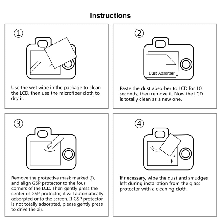 PULUZ 2.5D 9H Tempered Glass Film for Nikon D3200, Compatible with D3100 /  D3300 / D3400 / AW130S / W300, Canon SX410 / SX400 / SX430 / SX510 / SX500 / SX530 / SX170, Pentax K50 / K30 / K5 / K7 / K-01 / Samsung WB10 - Camera Screen Guard by PULUZ | Online Shopping South Africa | PMC TechLife | Buy Now Pay Later Mobicred