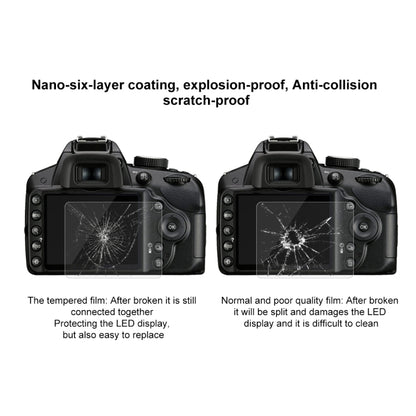 PULUZ 2.5D 9H Tempered Glass Film for Nikon D3200, Compatible with D3100 /  D3300 / D3400 / AW130S / W300, Canon SX410 / SX400 / SX430 / SX510 / SX500 / SX530 / SX170, Pentax K50 / K30 / K5 / K7 / K-01 / Samsung WB10 - Camera Screen Guard by PULUZ | Online Shopping South Africa | PMC Jewellery | Buy Now Pay Later Mobicred