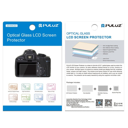 PULUZ 2.5D 9H Tempered Glass Film for Fujifilm X-T10, Compatible with Fujifilm X-A1 / X-A2 / X-M1 / X30 / X-T20 / X-T30 / X-T100 / X-E3, Panasonic GF8, Nikon S2, Casio ZS240 / ZS210 / ZS190 / EX-FR200 / EX-FR110H / EX-FR100L / EX-FRX10 - Camera Screen Guard by PULUZ | Online Shopping South Africa | PMC Jewellery | Buy Now Pay Later Mobicred