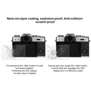 PULUZ 2.5D 9H Tempered Glass Film for Fujifilm X-T10, Compatible with Fujifilm X-A1 / X-A2 / X-M1 / X30 / X-T20 / X-T30 / X-T100 / X-E3, Panasonic GF8, Nikon S2, Casio ZS240 / ZS210 / ZS190 / EX-FR200 / EX-FR110H / EX-FR100L / EX-FRX10