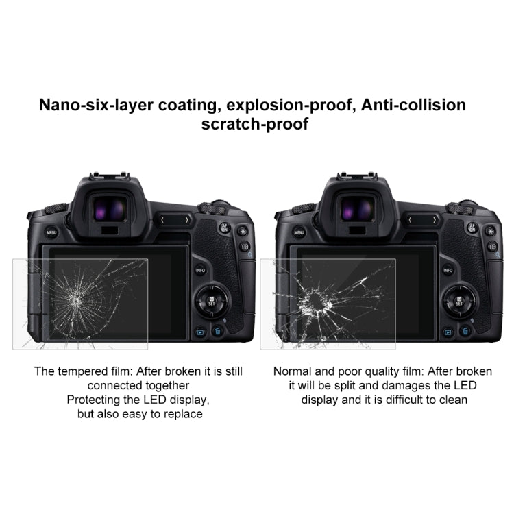 PULUZ 2.5D 9H Tempered Glass Film for Canon EOS R, Compatible with Panasonic S1/ S1R, Sigma FP - Camera Screen Guard by PULUZ | Online Shopping South Africa | PMC TechLife | Buy Now Pay Later Mobicred