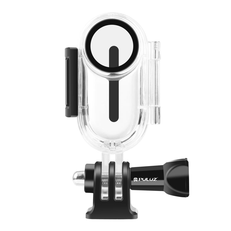 PULUZ 30m Underwater Water-resistant Housing Protective Case for Insta360 GO 2, with Base Adapter & Screw(Transparent)