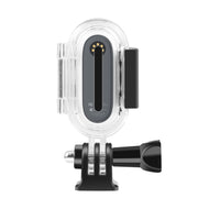 PULUZ 30m Underwater Water-resistant Housing Protective Case for Insta360 GO 2, with Base Adapter & Screw(Transparent)