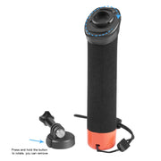 PULUZ Floating Foam Hand Grip Buoyancy Rods with Strap & Quick-release Base for GoPro, Insta360, DJI and Other Action Cameras(Orange)
