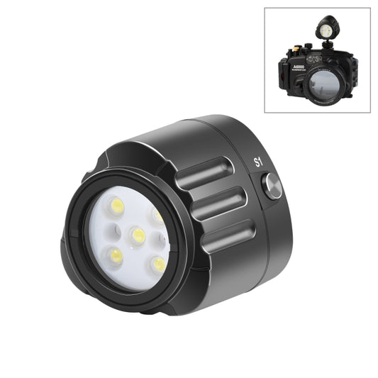 PULUZ 40m Underwater LED Photography Fill Light 1000LM 3.7V/1100mAh Diving Light for GoPro Hero11 Black / HERO10 Black / HERO9 Black /HERO8 / HERO7 /6 /5 /5 Session /4 Session /4 /3+ /3 /2 /1, Insta36 ... R, DJI Osmo Action and Other Action Cameras(Black) - free shipping - PMC Jewellery - Order now!