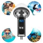 PULUZ 60m Underwater Water-resistant Housing Diving Case Cover for DJI Osmo Pocket 2(Black)