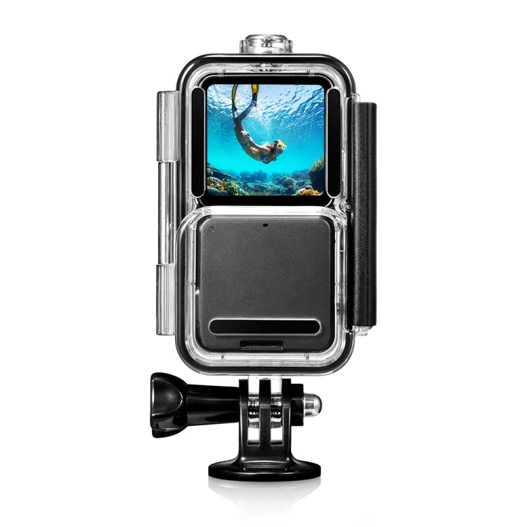 PULUZ 60m Water-resistant Housing Diving Case for DJI Action 2 Camera Unit / Action 2 Power Combo / Action 2 Dual-Screen Combo(Transparent)