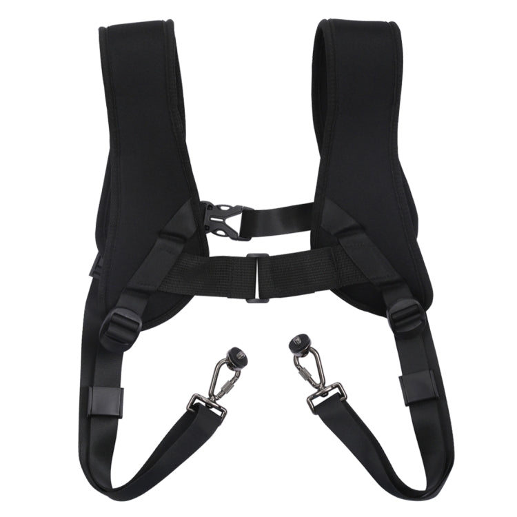 PULUZ Quick Release Double Shoulder Harness Soft Pad Decompression Foam Strap Belt for DSLR Digital Cameras - Camera Strap by PULUZ | Online Shopping South Africa | PMC Jewellery | Buy Now Pay Later Mobicred