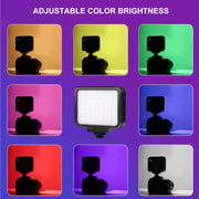 PULUZ Pocket 2500-9900K+RGB Full Color Beauty Fill Light Handheld On-Camera Photography LED Light