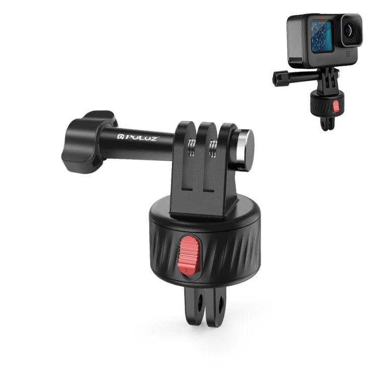 PULUZ Action Camera Magnetic Base Adapter (Black) - free shipping - PMC TechLife - Order now!