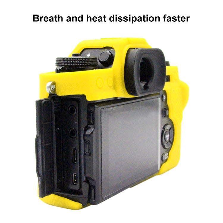 PULUZ Soft Silicone Protective Case for FUJIFILM XT3(Yellow) - Protective Case by PULUZ | Online Shopping South Africa | PMC TechLife | Buy Now Pay Later Mobicred