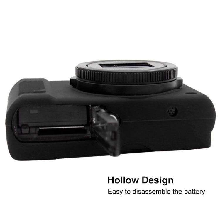 PULUZ Soft Silicone Protective Case for Panasonic Lumix  LX10(Black) - free shipping - PMC TechLife - Order now!