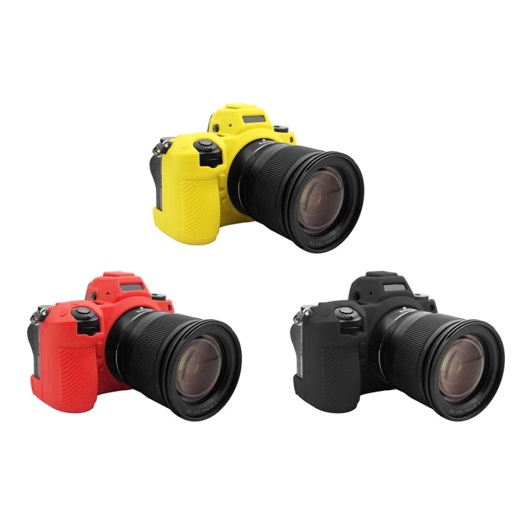 PULUZ Soft Silicone Protective Case for Nikon Z6 II(Yellow) - Protective Case by PULUZ | Online Shopping South Africa | PMC TechLife | Buy Now Pay Later Mobicred