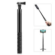 PULUZ 110cm Metal Selfie Stick Monopod with Invisible Adapter Base & Screw for Insta360 One RS / X2 / X3 - Self Monopod Grip by PULUZ | Online Shopping South Africa | PMC TechLife | Buy Now Pay Later Mobicred