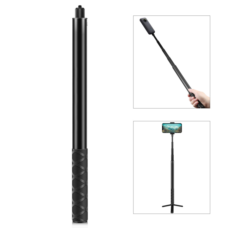 PULUZ 150cm Metal Selfie Stick Monopod  for Insta360 One RS / X2 / X3 - Self Monopod Grip by PULUZ | Online Shopping South Africa | PMC TechLife