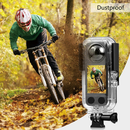For Insta360 X3 PULUZ 30m Underwater Waterproof Housing Case - Case & Bags by PULUZ | Online Shopping South Africa | PMC Jewellery | Buy Now Pay Later Mobicred