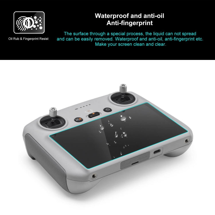 For DJI Mini 3 Pro / Mavic 3 Classic PULUZ Remote Control Screen Tempered Glass Film(Transparent) - Others by PULUZ | Online Shopping South Africa | PMC TechLife