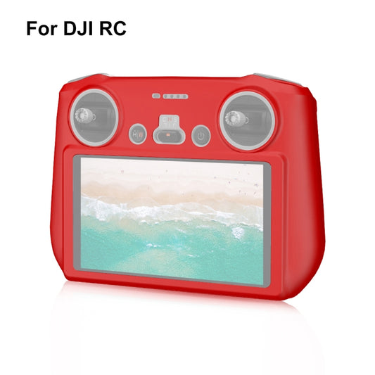 For DJI Mini 3 Pro / DJI RC with Screen PULUZ Silicone Protective Case(Red) - free shipping - PMC Jewellery - Order now!