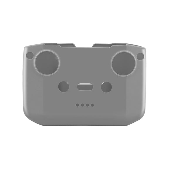 PULUZ Shockproof Anti-scratch Silicone Case with Neck Strap For DJI Mini 3 / 3 Pro / Mavic 3 / Air 2S / Mini 2 Remote Control (Grey)