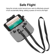 PULUZ Shockproof Anti-scratch Silicone Case with Neck Strap For DJI Mini 3 / 3 Pro / Mavic 3 / Air 2S / Mini 2 Remote Control (Grey)