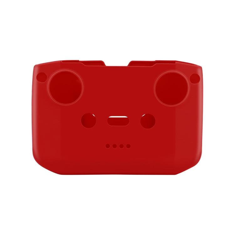 PULUZ Shockproof Anti-scratch Silicone Case with Neck Strap For DJI Mini 3 / 3 Pro / Mavic 3 / Air 2S / Mini 2 Remote Control(Red)